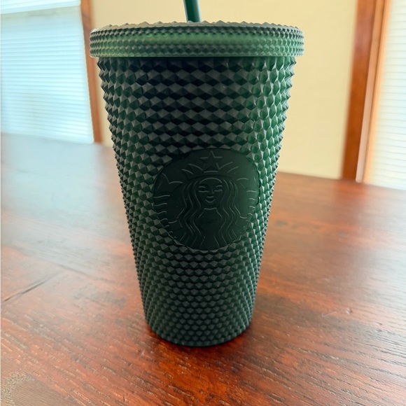 Starbucks Other - Special edition Starbucks Green Studded Tumbler  (Rare Find)